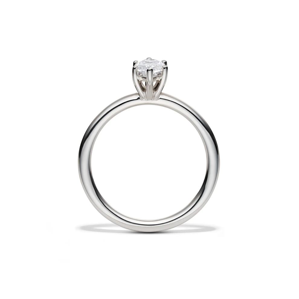 Lab Grown Diamond Marquise Solitaire Engagement Ring in 14k White Gold (3/4 ct.) – Image 2 of 4
