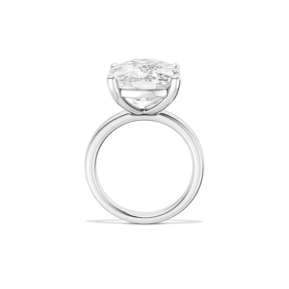Lab Grown Diamond Elongated Cushion-Cut Engagement Ring in Platinum (10 ct. tw.) – Image 2 of 4