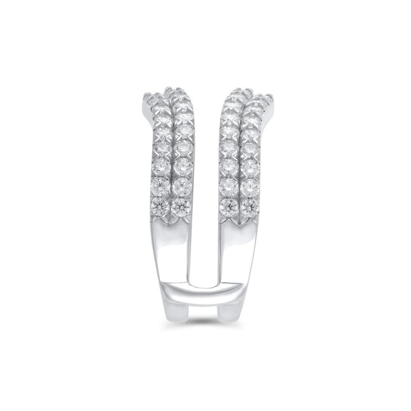 Lab Grown Diamond Ring Enhancer in 14K White Gold &#40;1 1/2 ct. tw.&#41; – Image 3 of 3