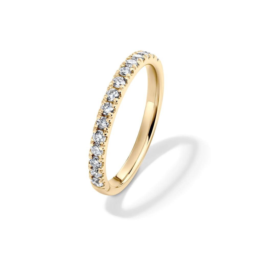 Lab Grown Diamond Elongated Cushion Bridal Set in 14K Yellow Gold (5 ct. tw.) – Image 5 of 5