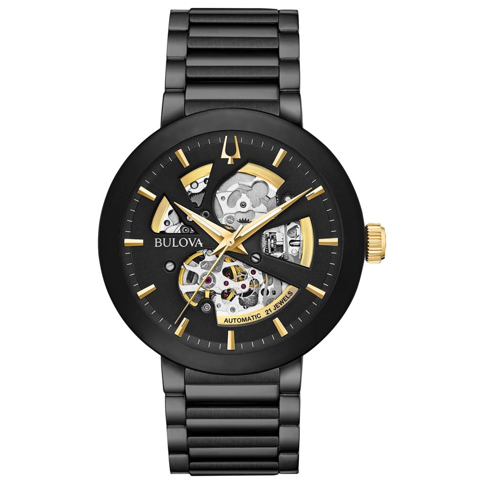 Men's Futuro Watch in Black-Tone Stainless Steel – Image 1 of 3
