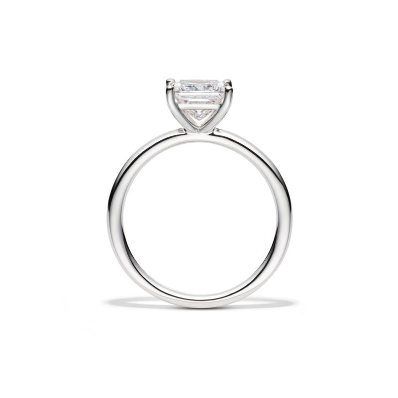 Lab Grown Diamond Princess-Cut Solitaire Engagement Ring in Platinum &#40;1 1/2 ct.&#41; – Image 2 of 4