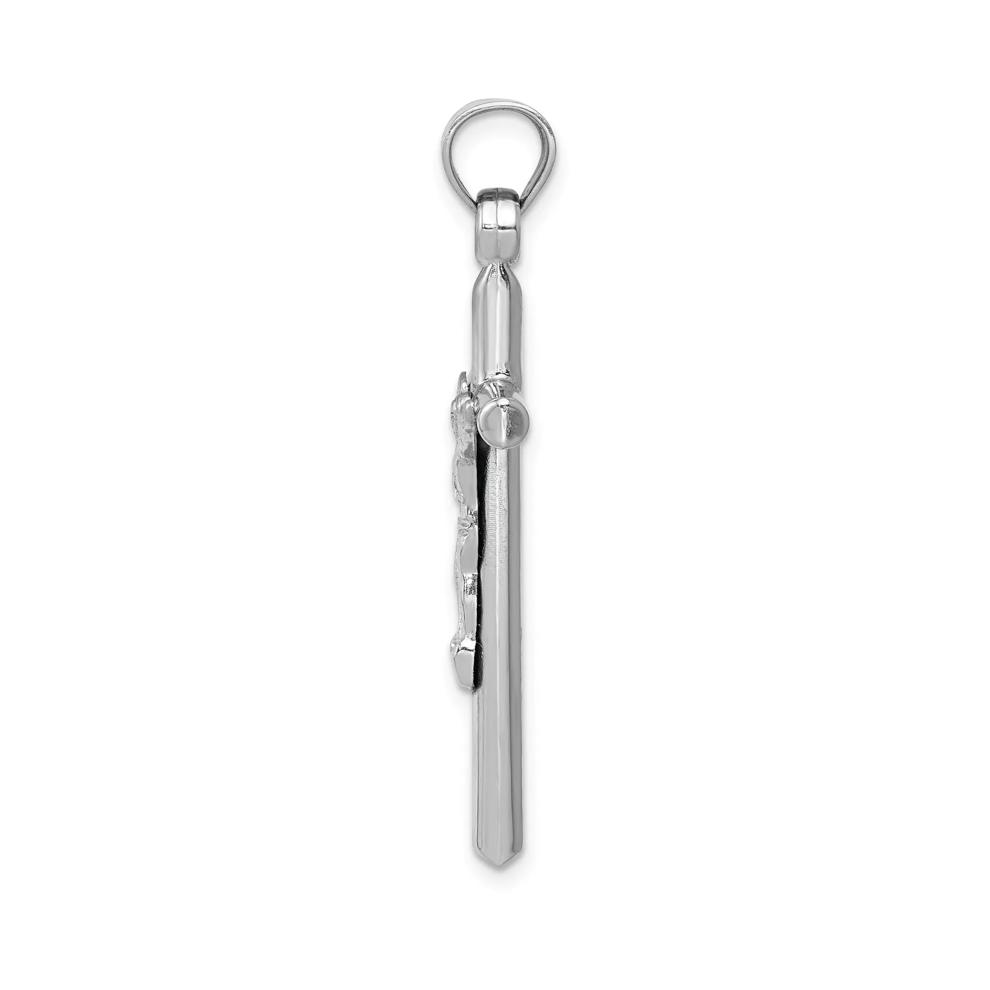 Crucifix Pendant in 14K White Gold – Image 2 of 2