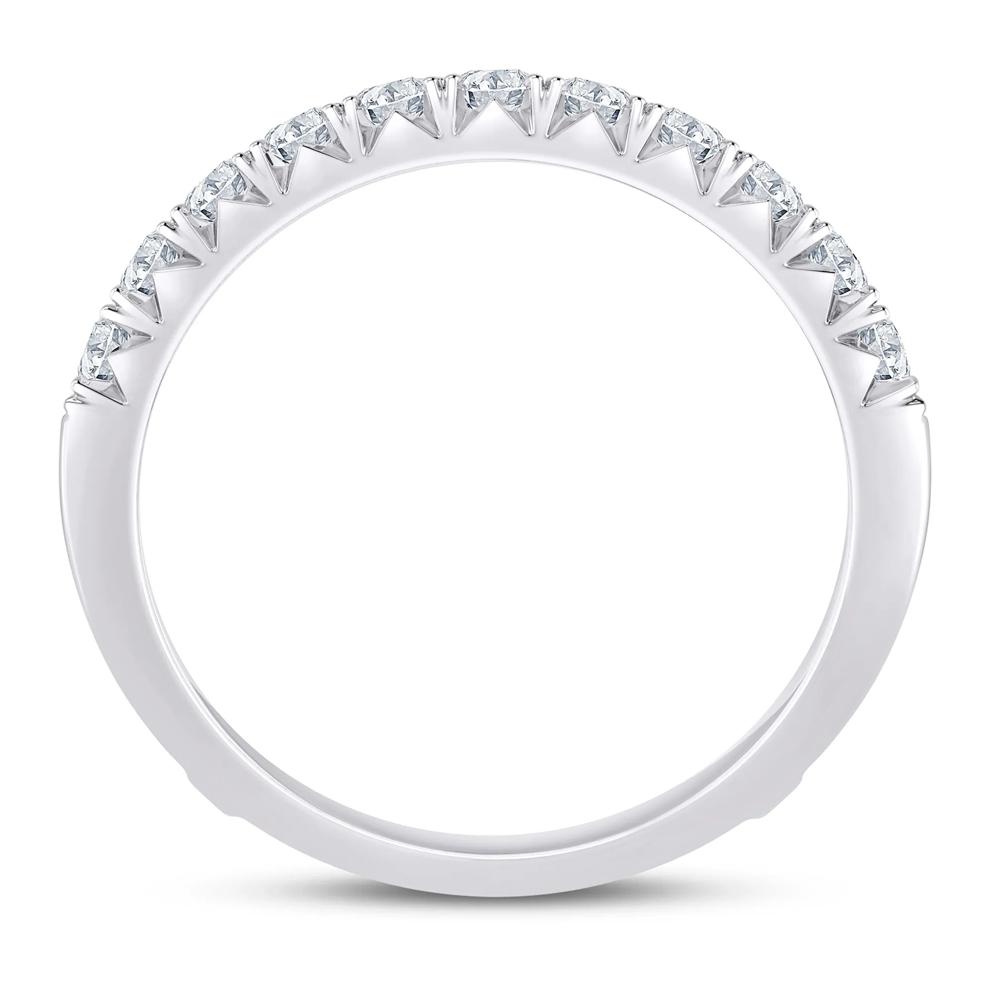 Lab Grown Diamond French Pav&eacute; Ring Enhancer in Platinum (1 ct. tw.) – Image 2 of 3