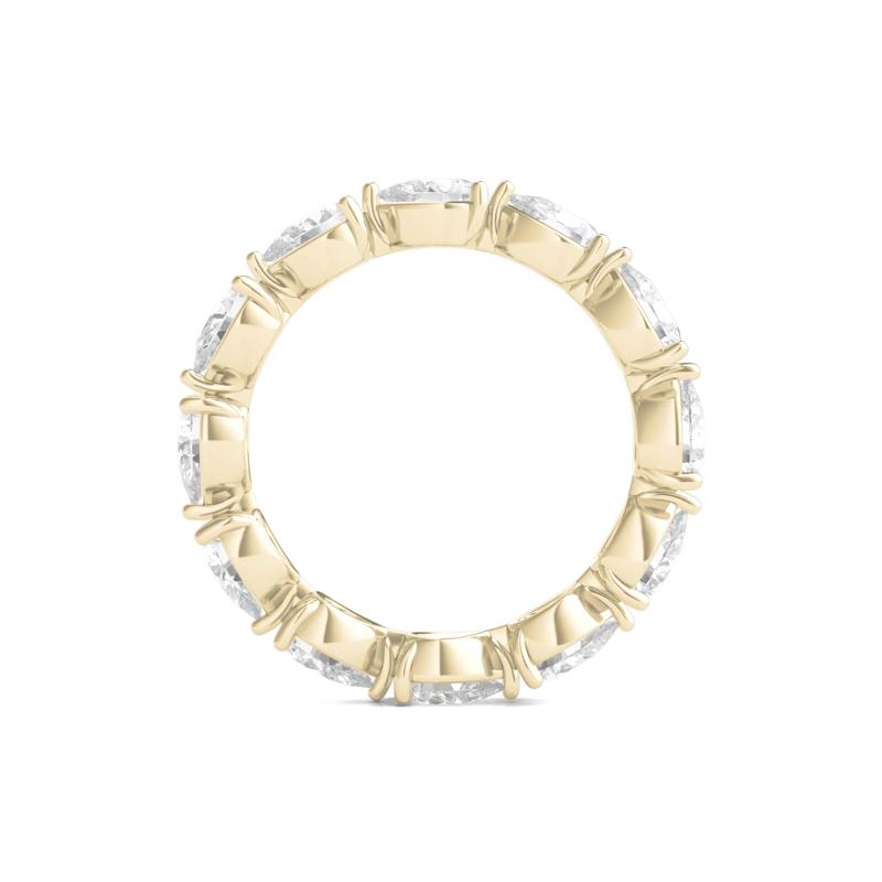 Pear-Cut Diamond Eternity Band in 14k Yellow Gold &#40;3 ct. tw.&#41; – Image 2 of 3