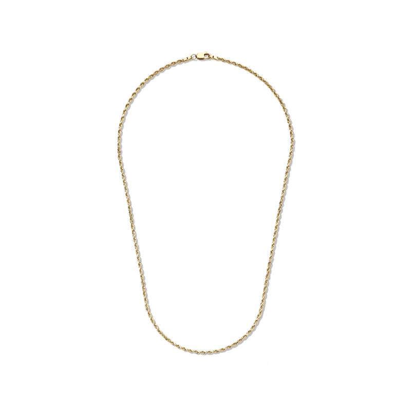 Solid Rope Chain in 14K Yellow Gold, 16&quot; – Image 2 of 4
