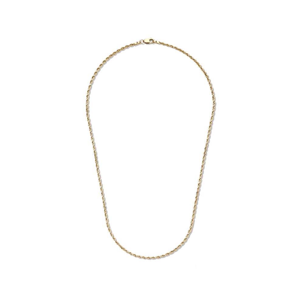 Solid Rope Chain in 14K Yellow Gold, 16" – Image 2 of 5