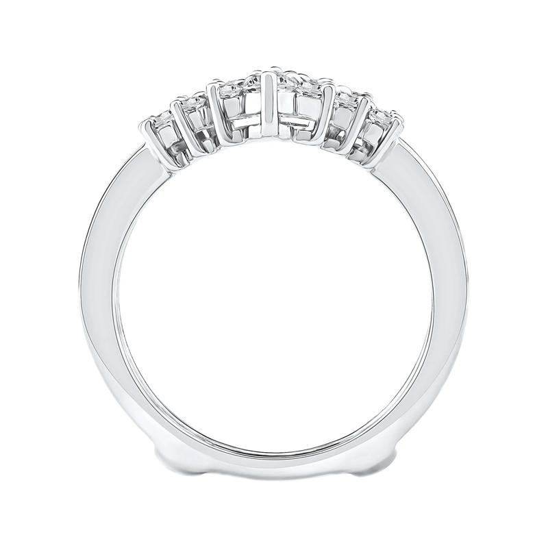 Lab Grown Diamond Chevron Insert in 14K White Gold &#40;1 ct. tw.&#41; – Image 2 of 4