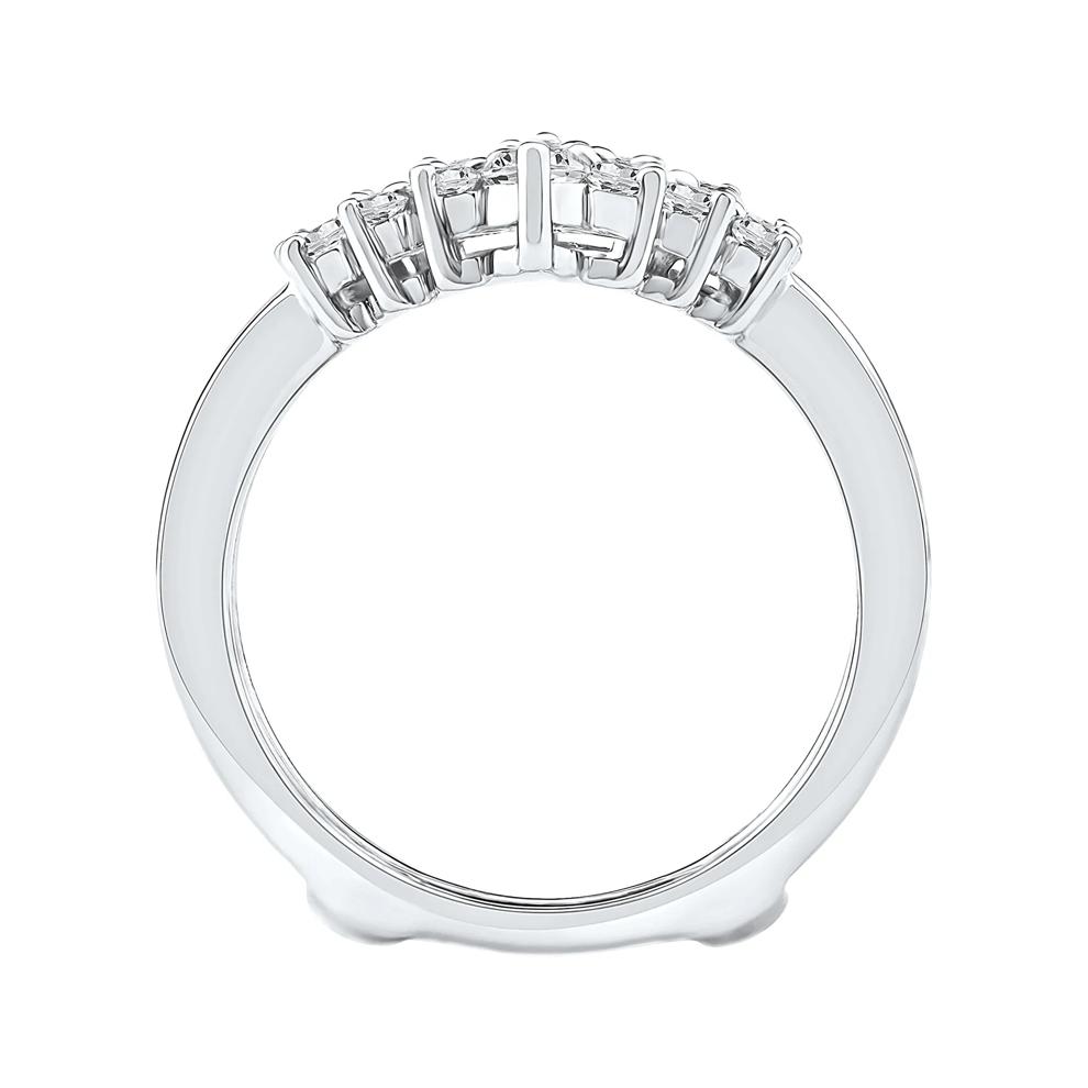 Lab Grown Diamond Chevron Insert in 14K White Gold (1 ct. tw.) – Image 2 of 4