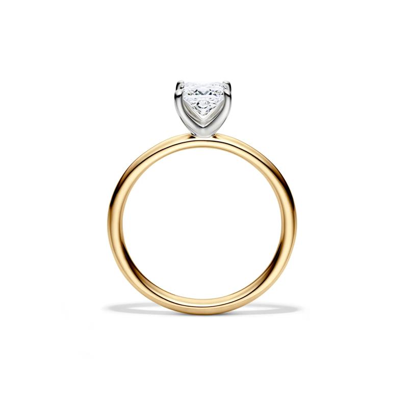 Diamond Princess-Cut Solitaire Engagement Ring in 14K Yellow Gold &#40;3/4 ct.&#41; – Image 2 of 5