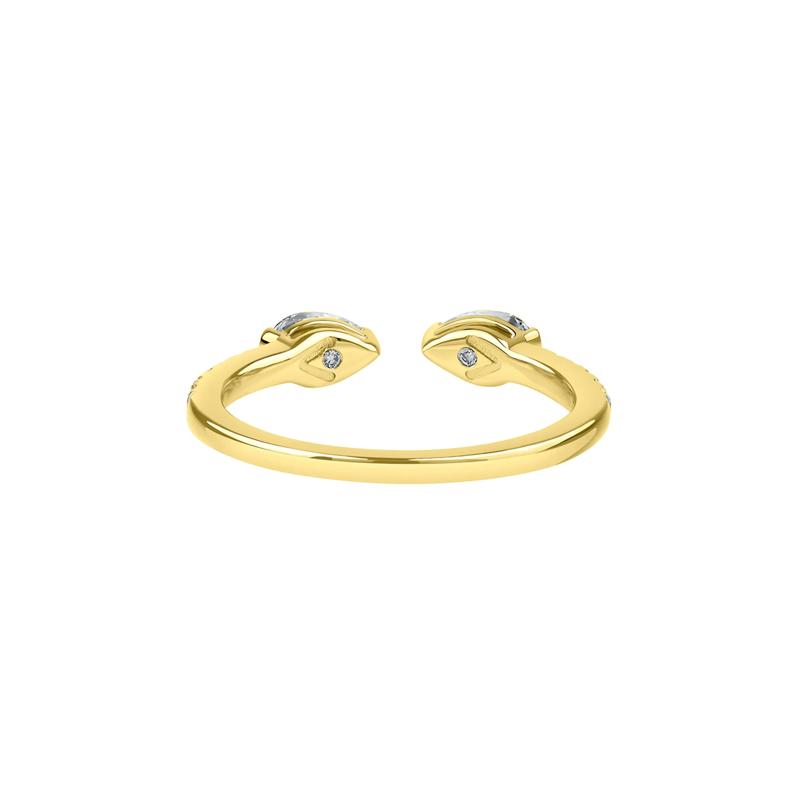 Suki Lab Grown Diamond Open Wedding Band in 14K Yellow Gold &#40;5/8 ct. tw.&#41;  – Image 5 of 5