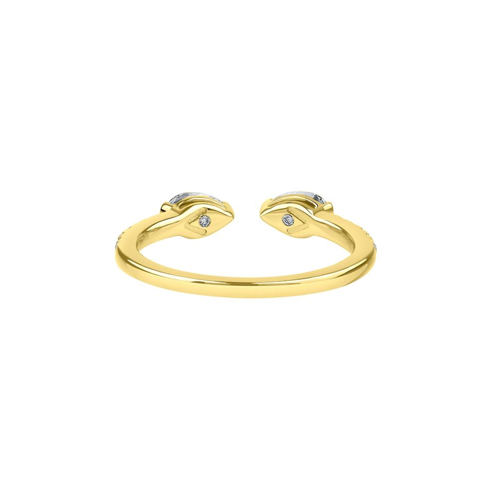 Suki Lab Grown Diamond Open Wedding Band in 14K Yellow Gold (5/8 ct. tw.)  – Image 5 of 5