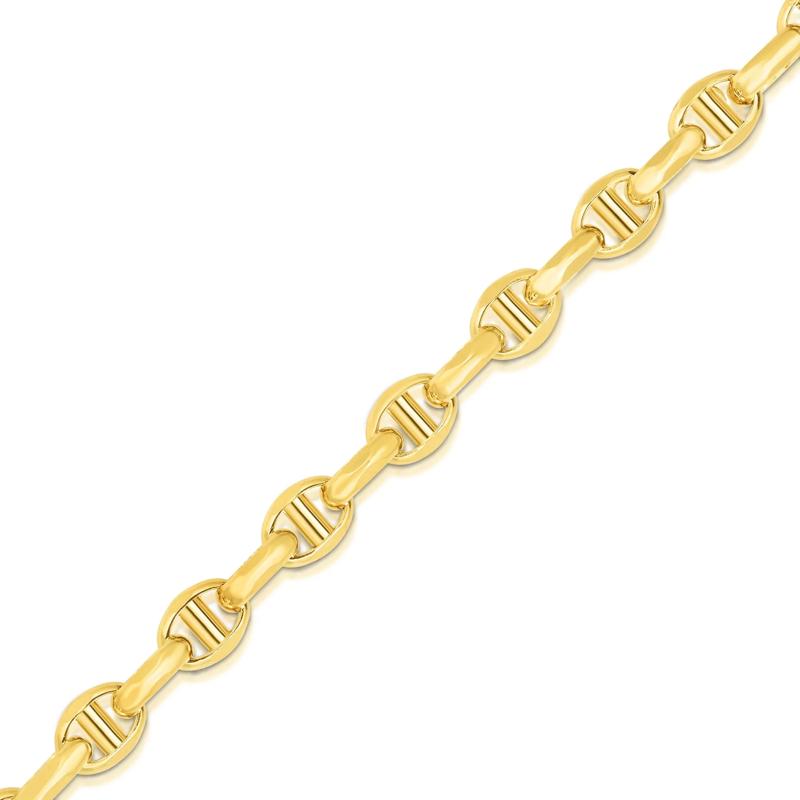 Men&#39;s Mariner Chain in 14K Yellow Gold, 22&quot;, 4.5MM – Image 3 of 4