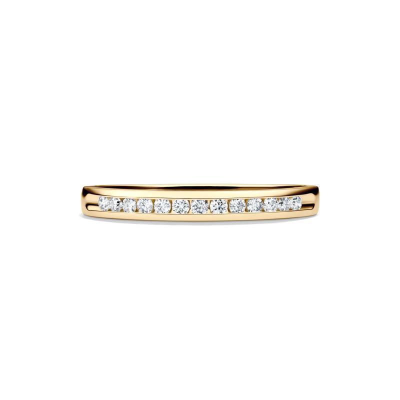 1/7 ct. tw. Diamond Wedding Band in 14K Yellow Gold – Image 1 of 3