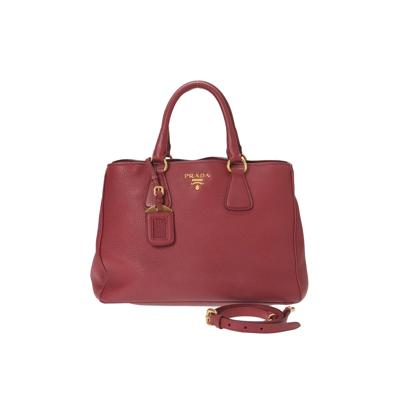 Pre-owned Prada Vitello Daino Medium Tote