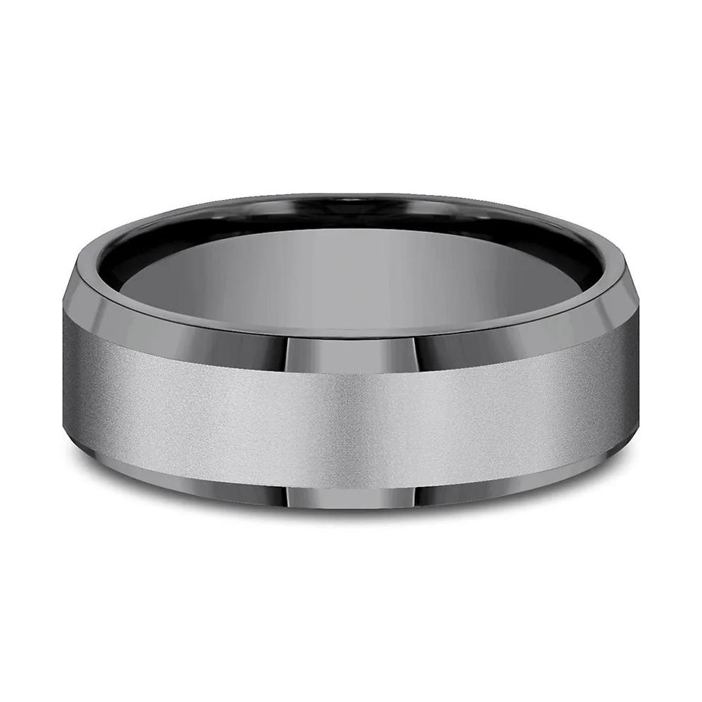 Men's Sandblast Finish Band in Tantalum, 7MM – Image 1 of 3