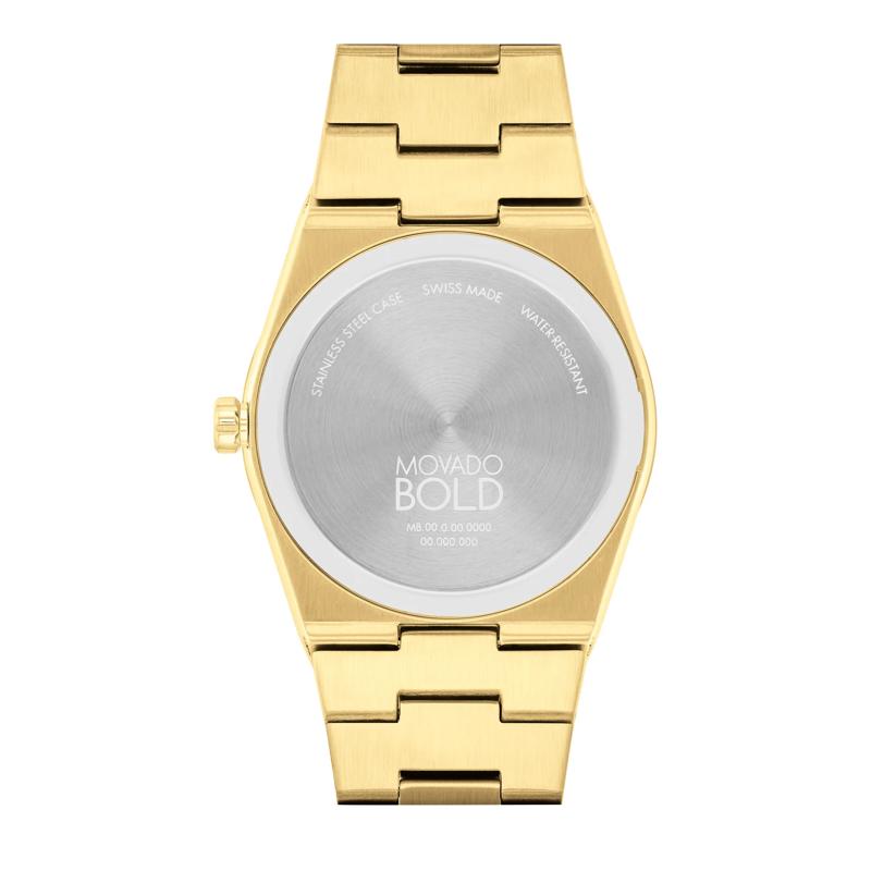Men&#39;s Quest Watch in Yellow Gold-Tone Stainless Steel, 40MM – Image 3 of 3