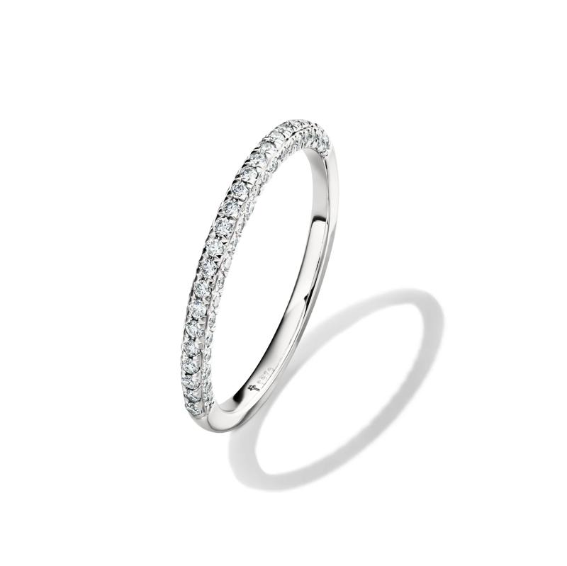 Brooke Lab Grown Diamond Brooke Wedding Band in 14K White Gold &#40;3/8 ct. tw.&#41; – Image 4 of 5