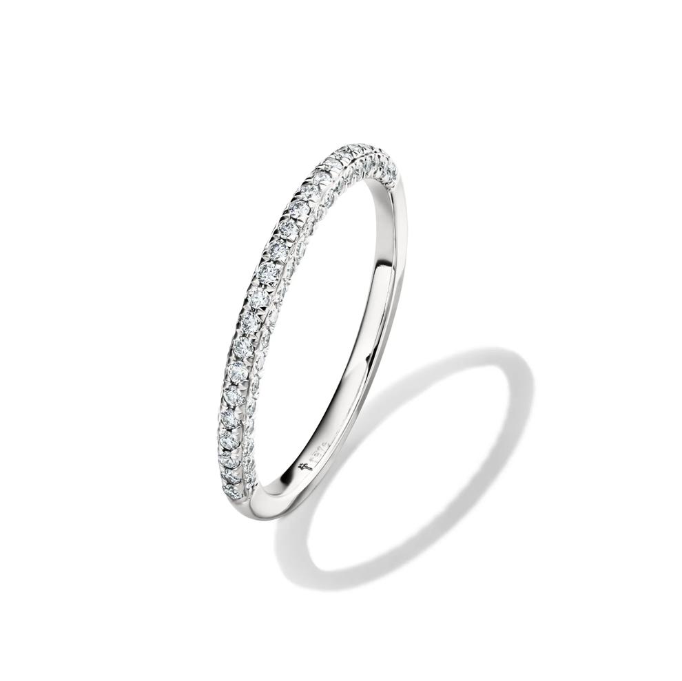 Brooke Lab Grown Diamond Brooke Wedding Band in 14K White Gold (3/8 ct. tw.) – Image 4 of 4