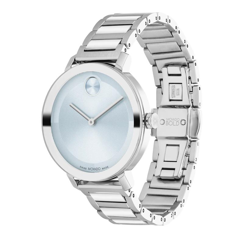 Movado® Ladies' Evolution 2.0 Watch in Stainless Steel, 34MM