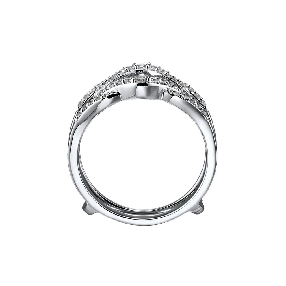 1/4 ct. tw. Diamond Ring Enhancer in 10K White Gold  – Image 2 of 4