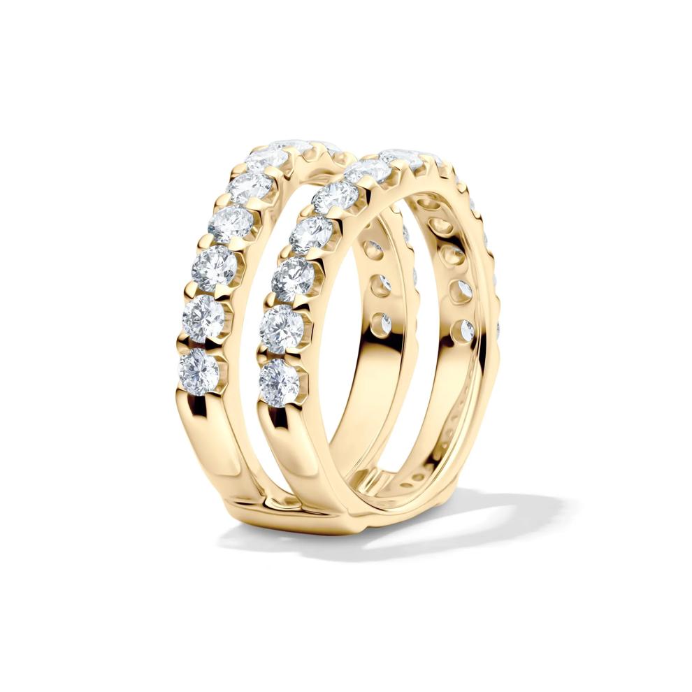 Diamond Chevron Insert in 14K Gold – Image 3 of 4