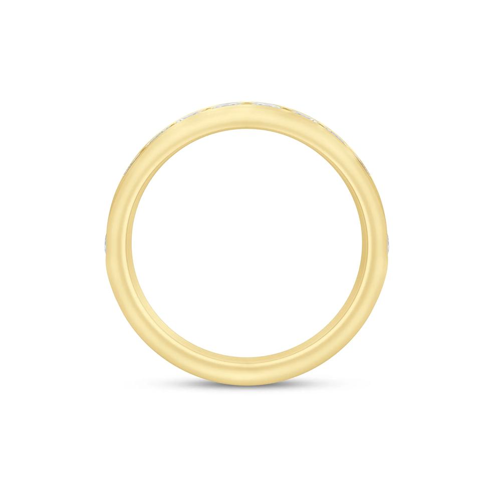 Lab Grown Diamond Channel-Set Wedding Band in 14K Yellow Gold (1 ct. tw.) – Image 2 of 3