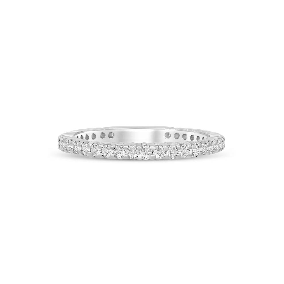 Lab Grown Diamond Eternity Band in 14K White Gold (1/2 ct. tw.)  – Image 1 of 3