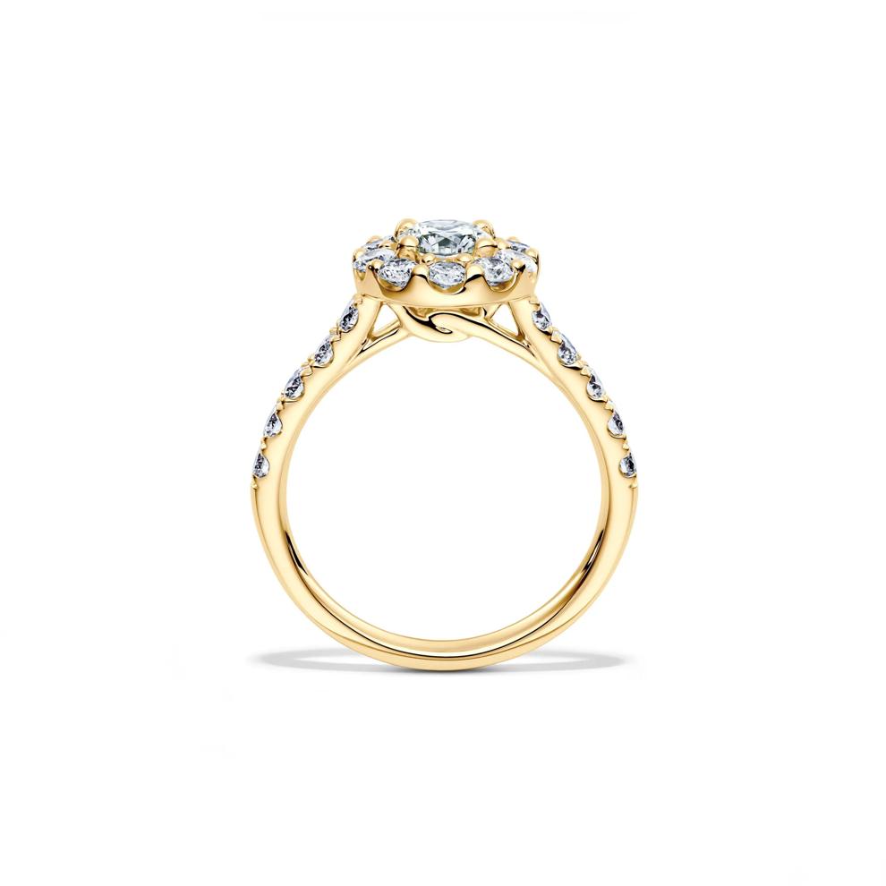 Diamond Bridal Set in 14K Yellow Gold (2 ct. tw.) – Image 2 of 6