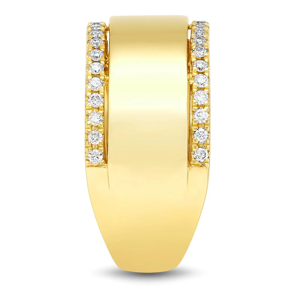 Lab Grown Diamond High Polish Band in 10K Yellow Gold (1/3 ct. tw.) – Image 3 of 5