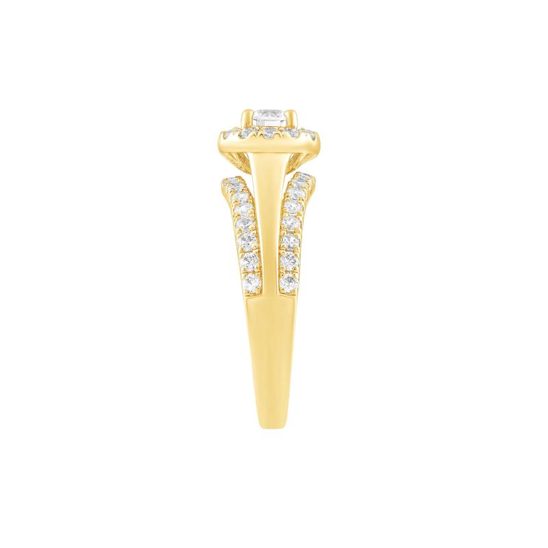 Diamond Engagement Ring in 14K Yellow Gold &#40;1 ct. tw.&#41; – Image 3 of 3