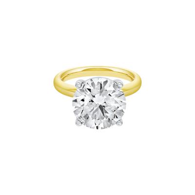 Lab Grown Diamond Round Solitaire Ring