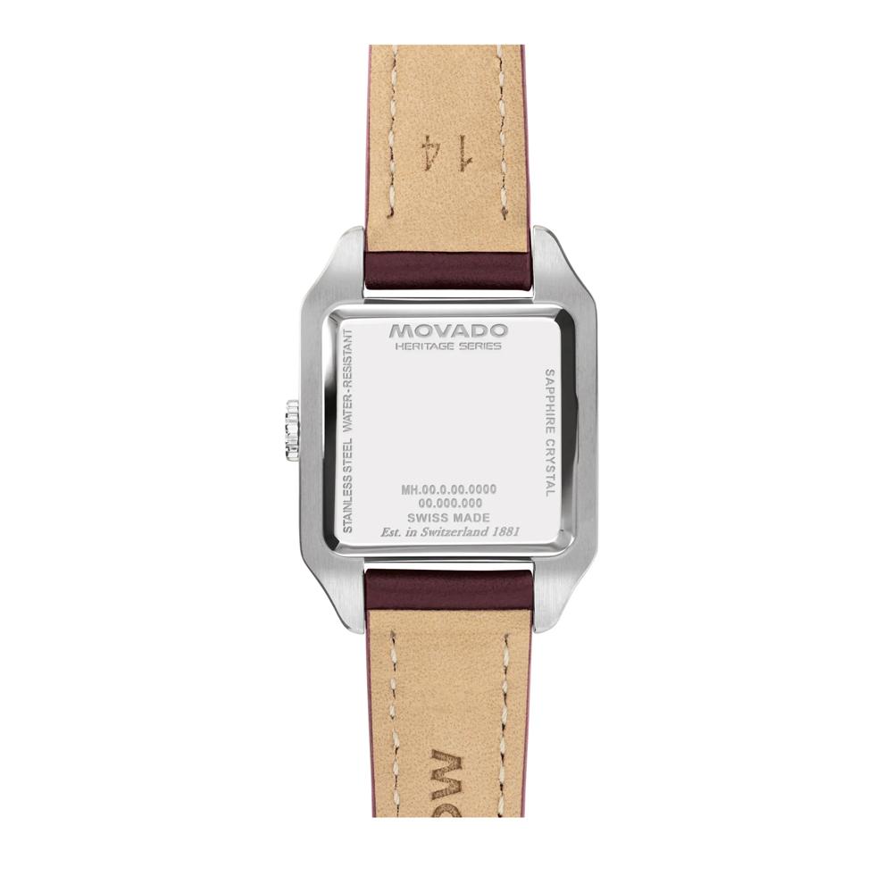 Ladies' Heritage 1917 Watch in Red Leather and Stainless Steel – Image 3 of 3