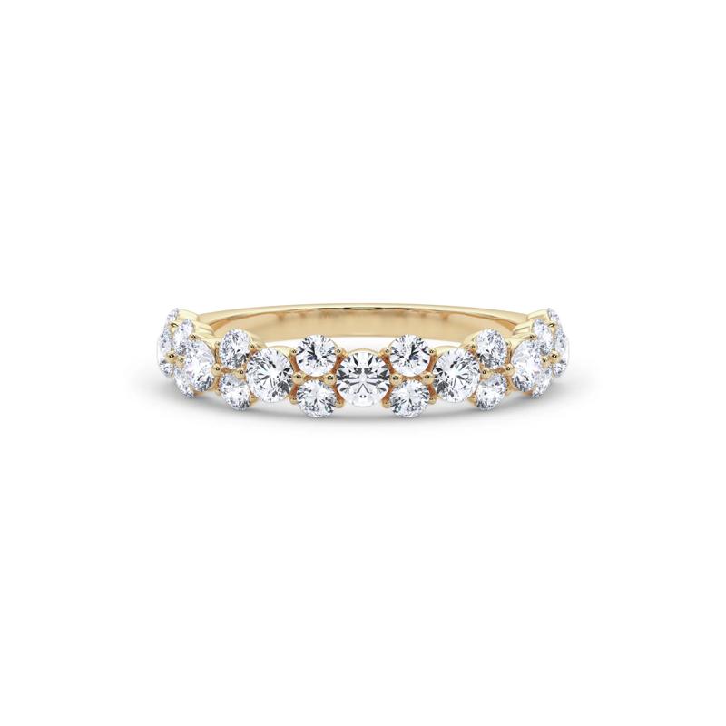  Lab Grown Diamond Anniversary Band in 14K Yellow Gold &#40;1 ct. tw.&#41; – Image 1 of 6