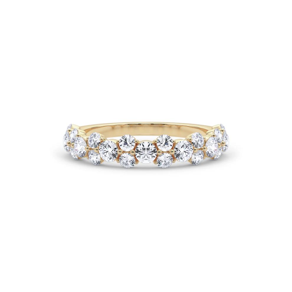  Lab Grown Diamond Anniversary Band in 14K Yellow Gold (1 ct. tw.) – Image 1 of 6