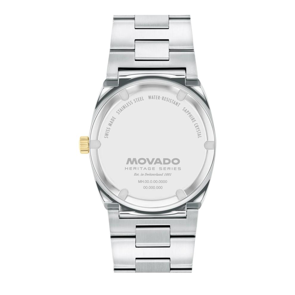 Heritage Ondoplan Watch With Grey Dial and Stainless Steel Bracelet – Image 3 of 3