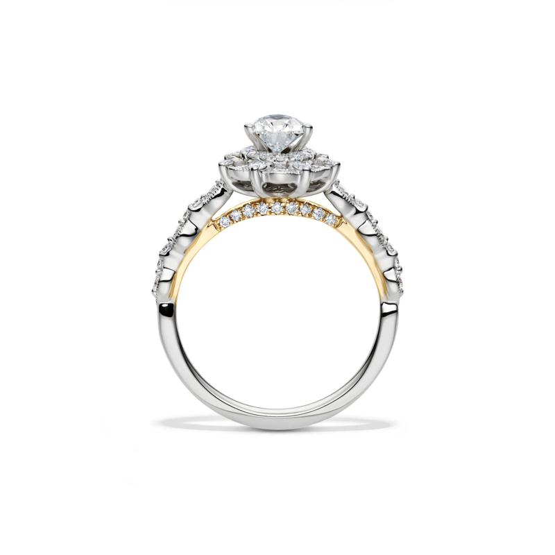 Alice Lab Grown Diamond Bridal Set in 14K White Gold &#40;1 3/8 ct. tw.&#41; – Image 2 of 7