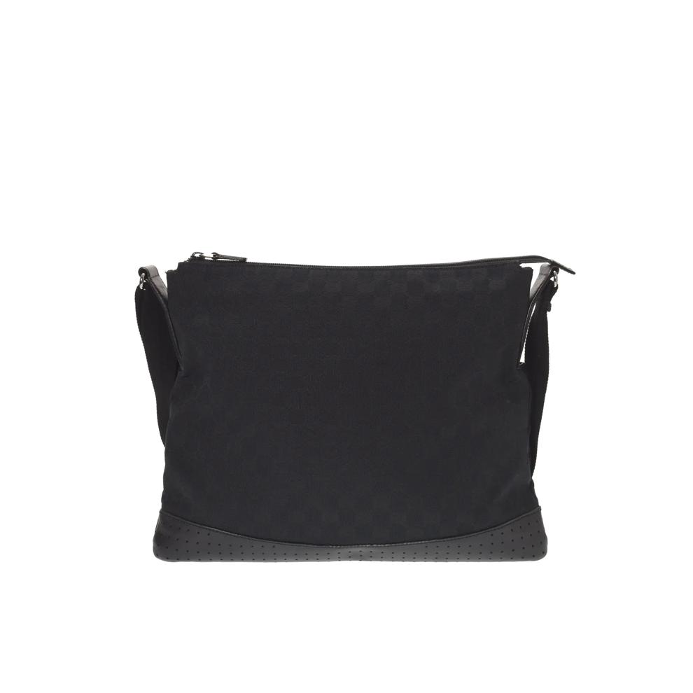 Pre-Owned Gucci Perforated Flat Messenger Crossbody – Image 2 of 8