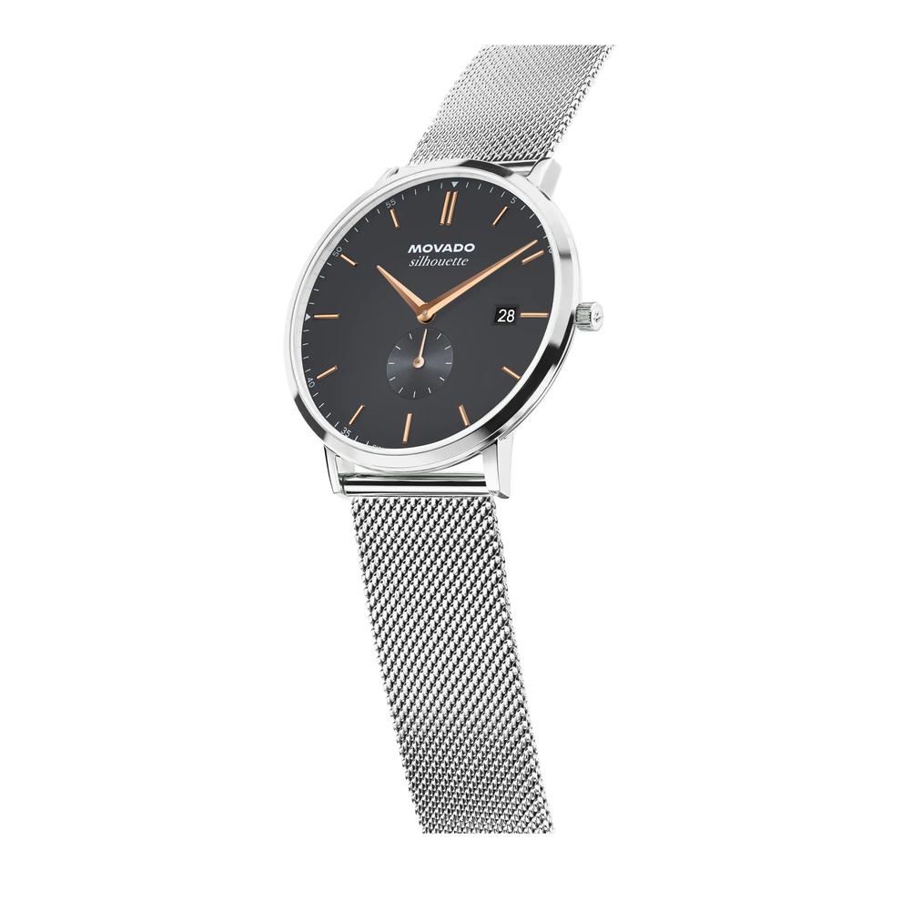 Men's Silhouette Watch in Stainless Steel, 40mm – Image 3 of 3