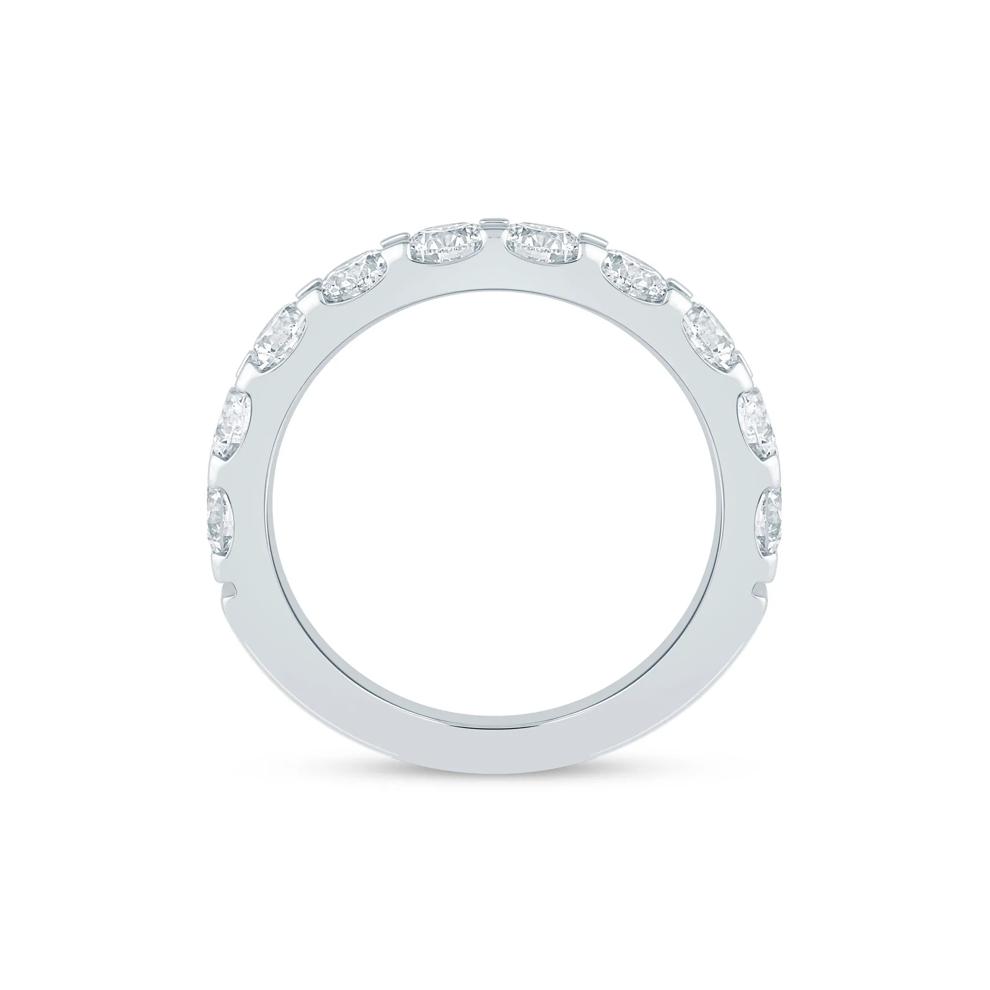 Lab Grown Diamond Wedding Band in 14K White Gold (2 ct. tw.) – Image 2 of 3