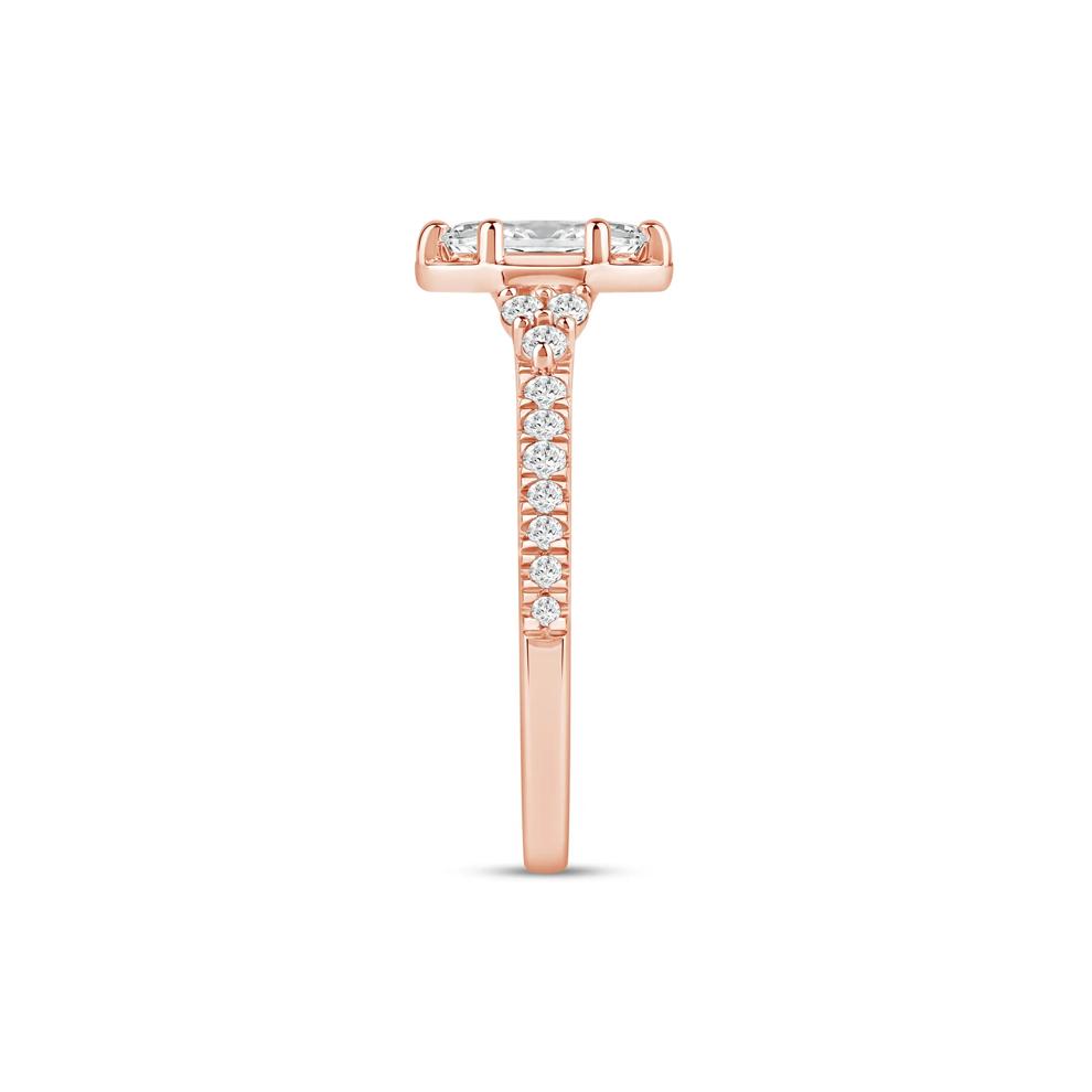 Marquise Diamond Engagement Ring in 14K Rose Gold (3/4 ct. tw.) – Image 3 of 4