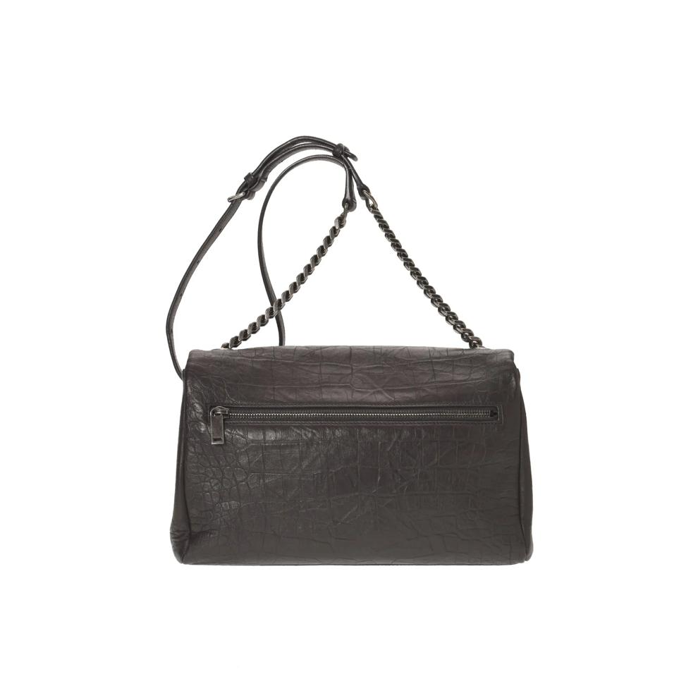 Pre-Owned YSL West Hollywood Monogram Fold-Over Crossbody – Image 2 of 8