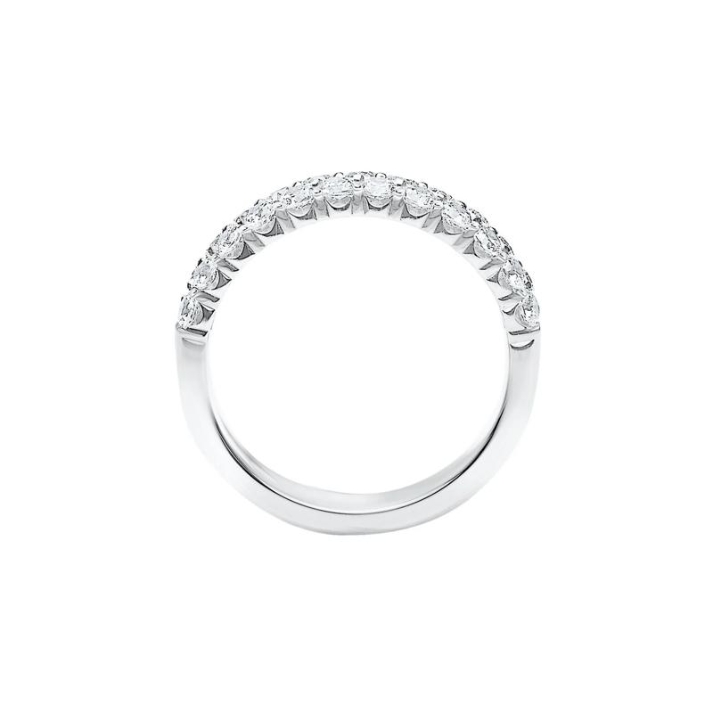 1/2 ct. tw. Diamond Band in 14K White Gold – Image 2 of 3