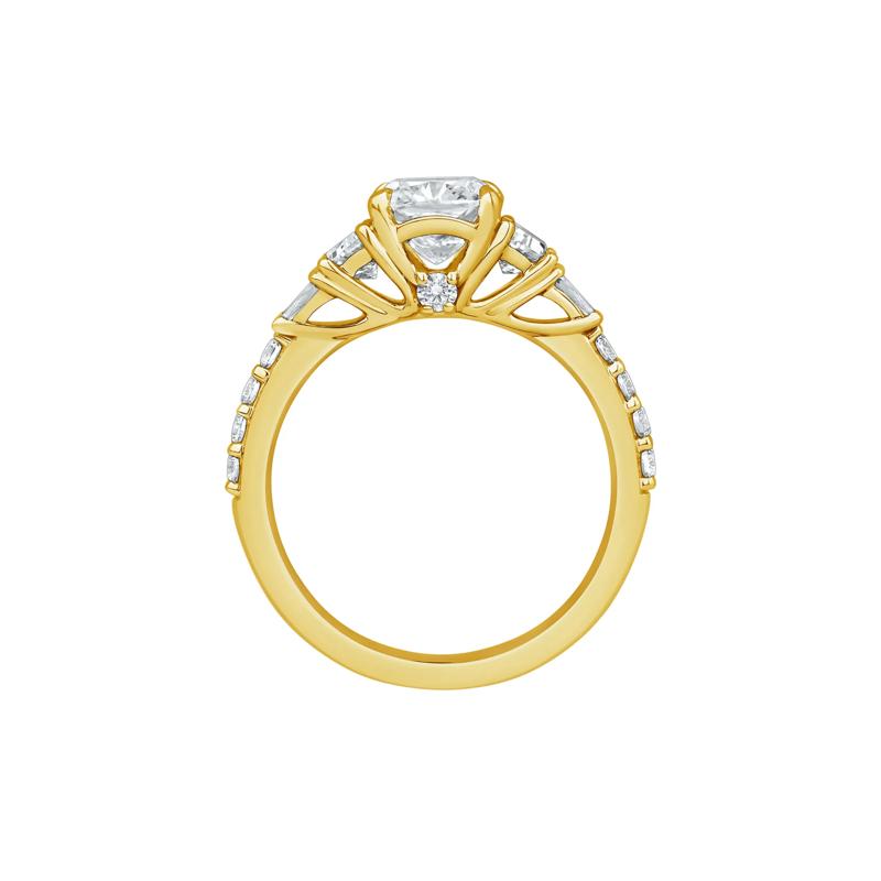 Sierra Lab Grown Diamond Engagement Ring in 14K Yellow Gold &#40;2 5/8 ct. tw.&#41; – Image 2 of 5