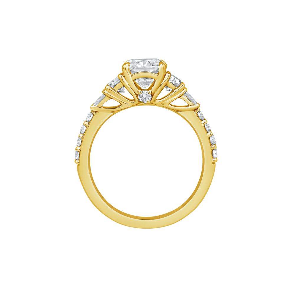 Sierra Lab Grown Diamond Engagement Ring in 14K Yellow Gold (2 5/8 ct. tw.) – Image 2 of 5