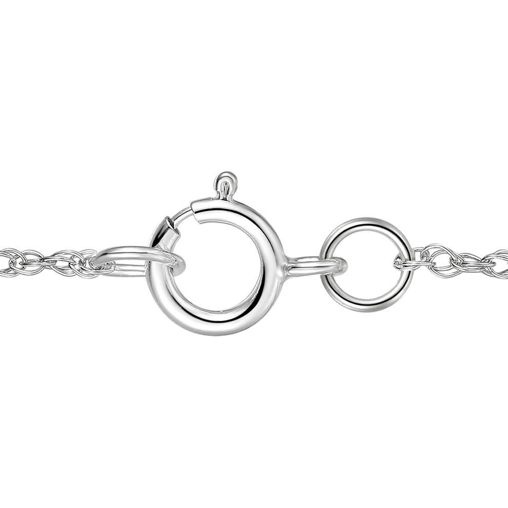 Heart-Shaped Lab-Created Pink Sapphire and Lab-Created White Sapphire Box Set in Sterling Silver – Image 4 of 8