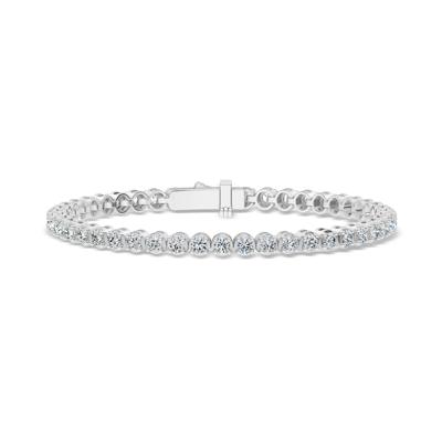 Diamond Tennis Bracelet in 10K White Gold, 7" (5 ct. tw.)