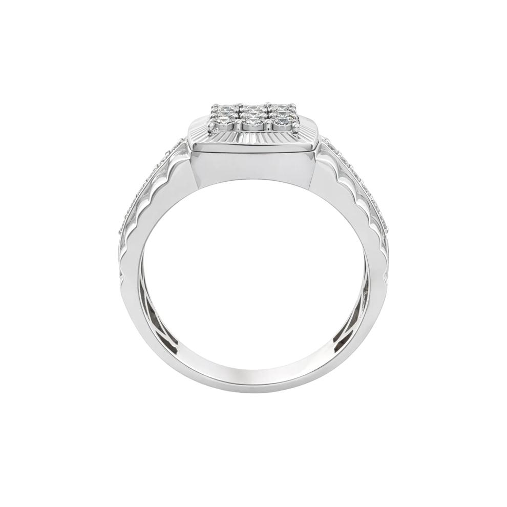 Men's Diamond Ring in Sterling Silver (1/4 ct. tw.) – Image 2 of 4