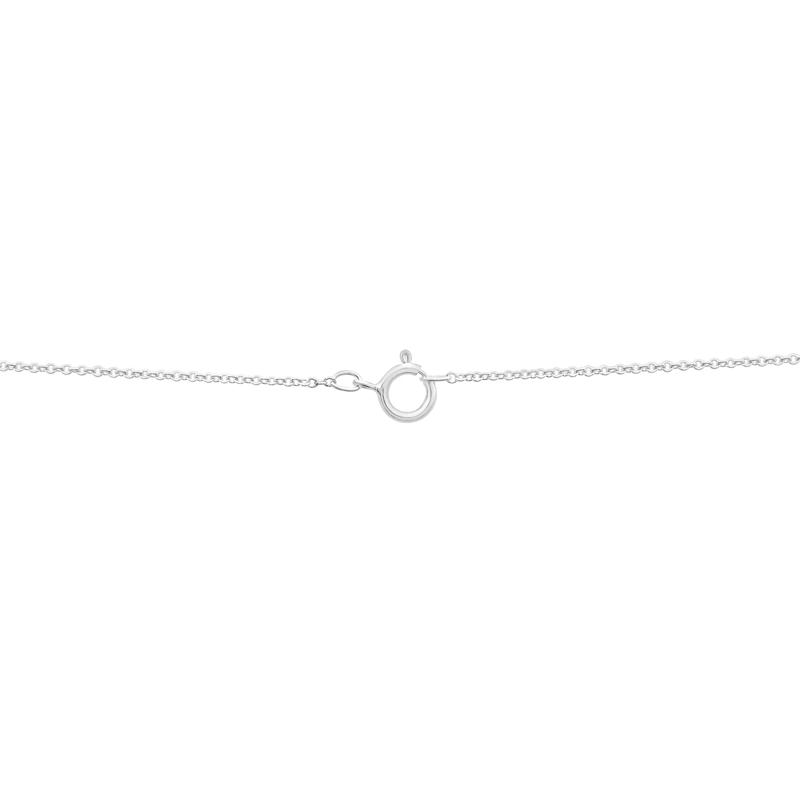 Sky Blue Topaz Smile Necklace in Sterling Silver – Image 4 of 4