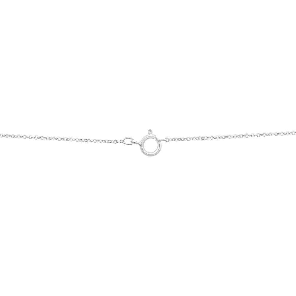 Sky Blue Topaz Smile Necklace in Sterling Silver – Image 4 of 4